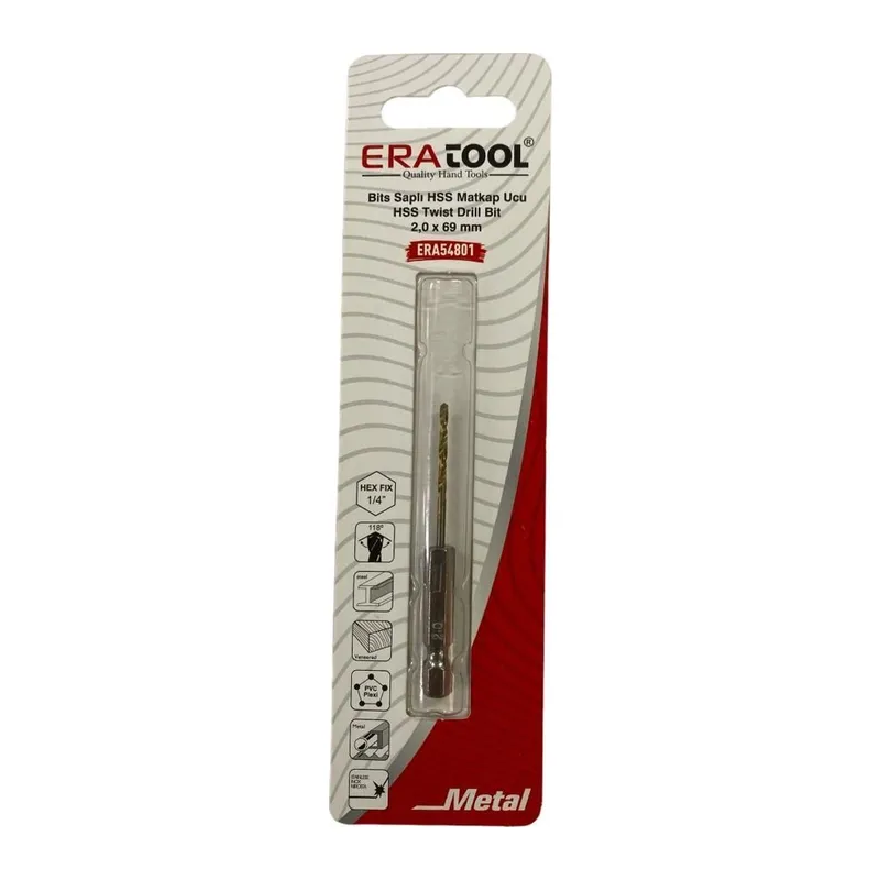 Eratool 54801 Altıgen Hss Matkap Ucu 2X69 mm