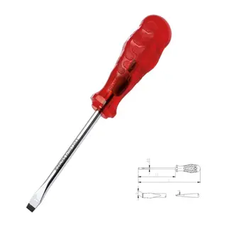 İzeltaş 4100 Kraft Düz Uçlu Tornavida 6X150
