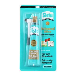 Sista Üniversal Silikon Tüp 50 Gr Şeffaf