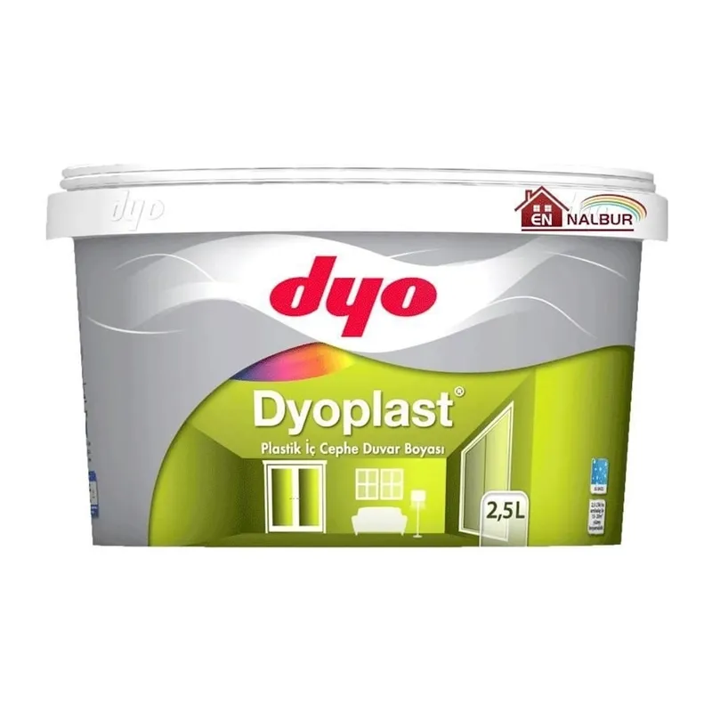 plast Plastik İç Cephe Boyası 2,5 Litre Bayrak Kırmızı