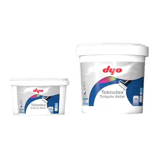 Teknotex Dolgulu Dış Cephe Astarı 2,5 Litre Beyaz