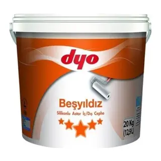 Beşyıldız Silikonlu İç Dış Astar 20 Kg Beyaz