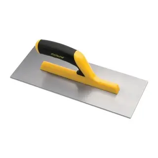 Dekor 094 Paslanmaz Alçı Malası Plastik Açık Saplı 35 cm