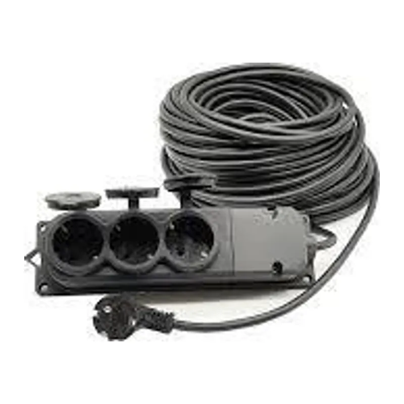 Topart 01556 10 Metre Grup Prizli Uzatma 3X2,5 Kablo
