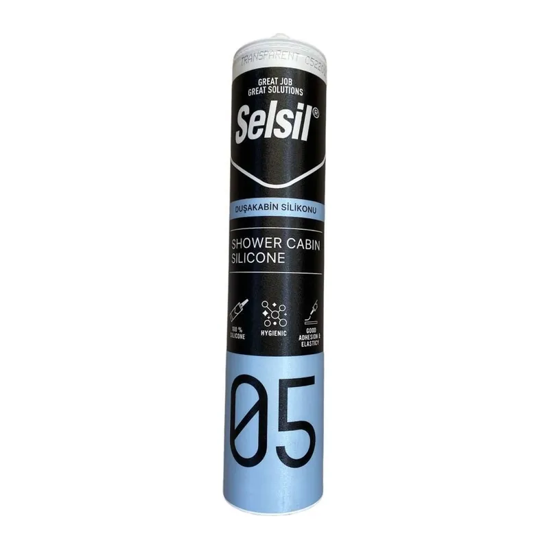 Selsil 05 Mutfak Duşakabin Silikonu Şeffaf 280 ml