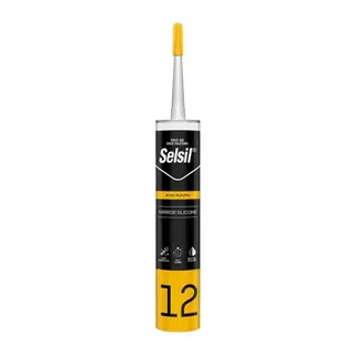 Selsil 12 Ayna Silikonu Şeffaf 280 ml