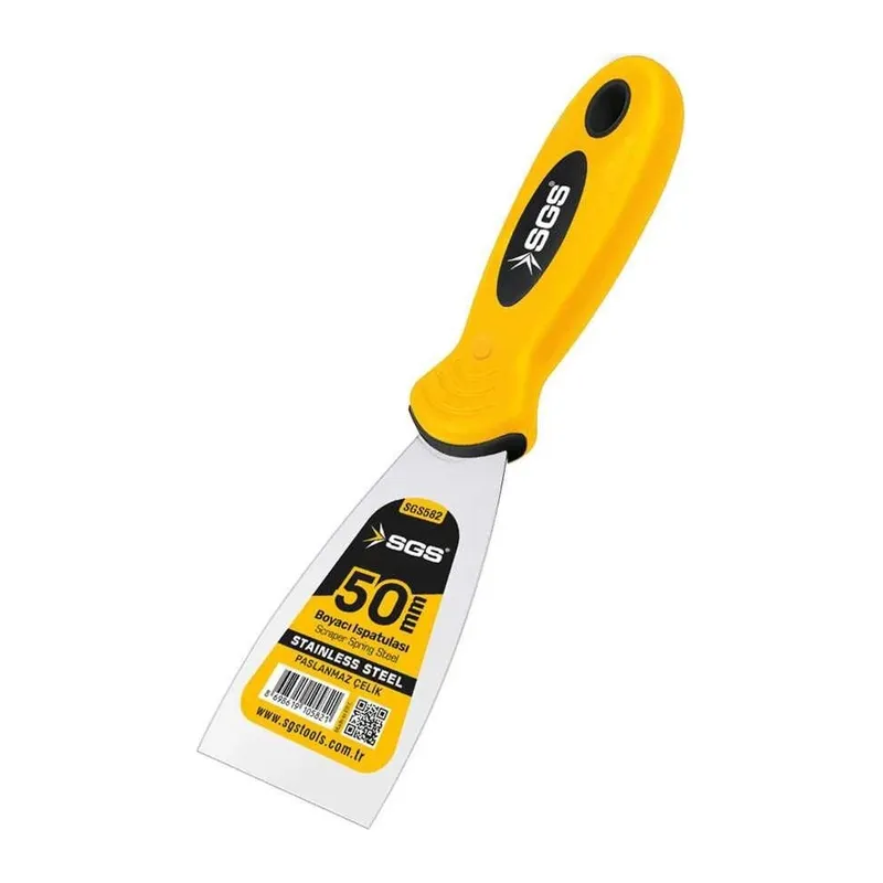 SGS 582 Spatula Paslanmaz Çelik 50 mm