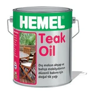 Hemel Teak Oil 1. Sınıf Tik Yağı 5 Litre