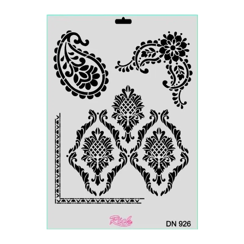 Rich Dantel Seri DN-926 Stencil 35x25 cm