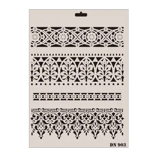 Rich Dantel Seri DN-903 Stencil 35x25 cm
