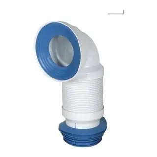 Dirsekli Körüklü Kada 100 mm