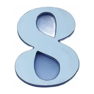 Cemax Villa Boy 8 Rakamı 8,5 cm Yapışkanlı