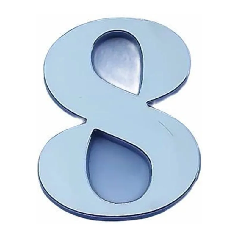 Cemax Villa Boy 8 Rakamı 8,5 cm Yapışkanlı