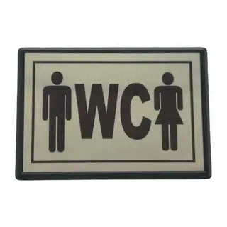 Cemax Yönlendirme Büyük WC Bay Bayan 13X8,5 cm