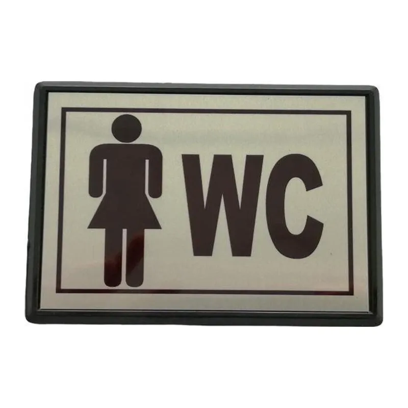 Cemax Yönlendirme Küçük WC Bayan 10X7 cm