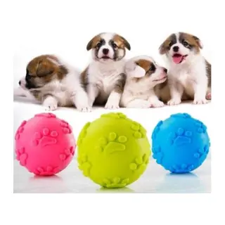 Köpek Isırma Topu Pati Desenli 1291