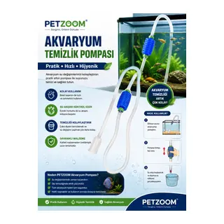 Manuel Akvaryum Pompası – Pratik Su Değişimi ve Temizlik İçin Ergonomik Tasarım