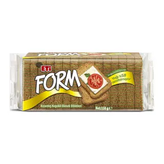 Eti Form Kızarmış Kepekli Ekmek Dilimleri 138 g x 15 Adet
