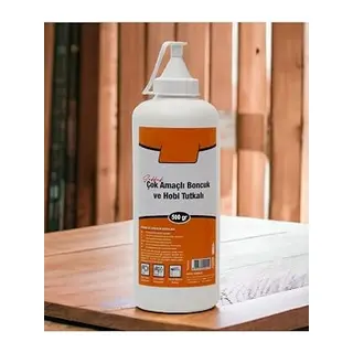Dünya Magnet Pva Çok Amaçlı Şeffaf Tutkal Hobi Yapıştırıcı Ahşap, Kumaş, Keçe, Kağıt Karton Süsleme Tutkalı 500Gr