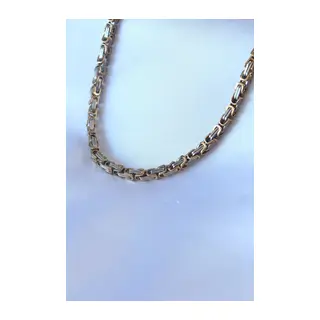 316L Çelik Mix Renk Kral Zincir Model Erkek Kolye