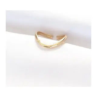 Yassı Gold Renk Ayarlanabilir Yüzük