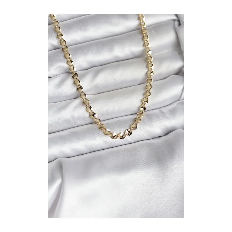 14K Gold Renk Kaplama Zincir Model CM Kadın Kolye