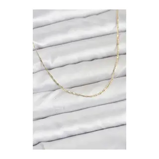CM 14K Gold Renk Kesme Model 60 cm Kadın Kolye