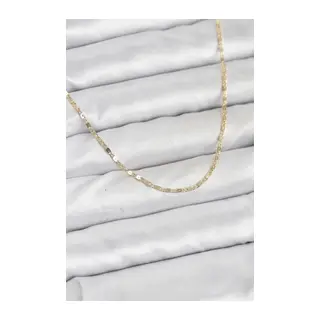 CM 14K Gold Renk Ezme Zincir Model 60 cm Kadın Kolye