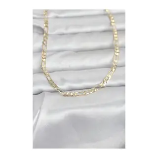 CM 14K Gold Renk Kuşgözü Zincir Model 60 cm Kadın Kolye