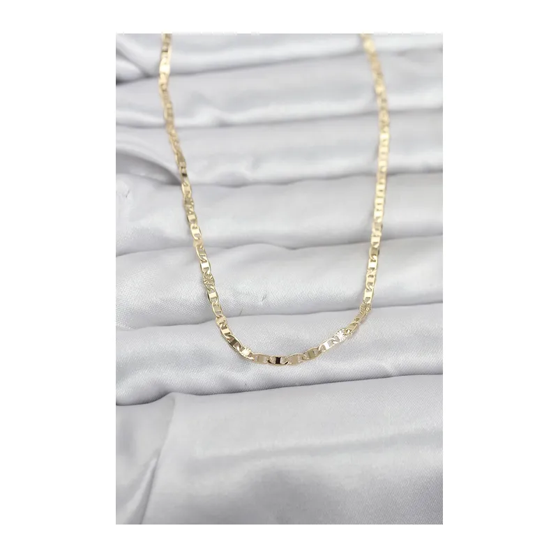 CM 14K Gold Renk Zincir Model 60 cm Kadın Kolye