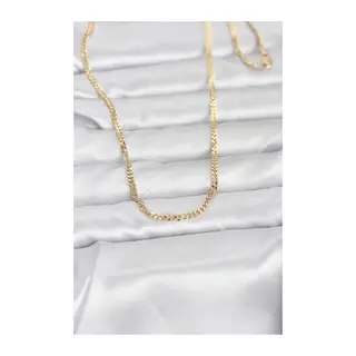 CM 14K Gold Renk 60 cm Zincir Kadın Kolye