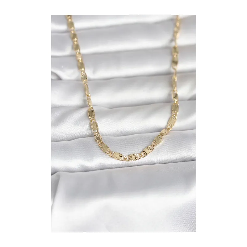 CM 14K Gold Renk Lazer Model 45 cm Kadın Kolye