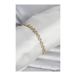 Xuping Zirkon Taşlı Sonsuzluk Model Kadın Bileklik