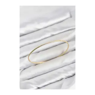 CM Gold Renk Simli Model 65 mm Bilezik