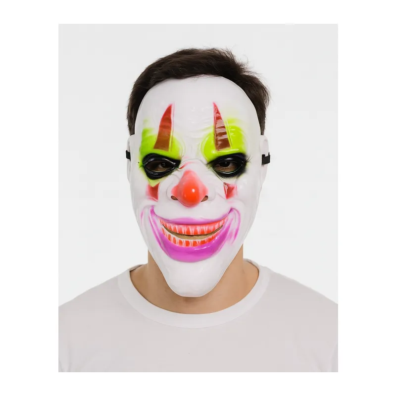 Delirten Gülüş Palyaço Temalı Joker Maskesi