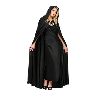 Sİyah Yakalı Pelerin - Vampir Pelerin - Dracula Pelerin 90 cm