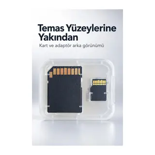 MicroSD Hafıza Kartı 16 GB Adaptörlü Set