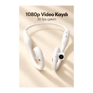Manyetik Şarjlı Kablosuz Kulaklık Dokunmatik Müzik Kontrollü