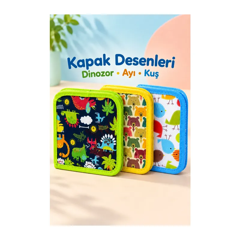 Çizim Kitabı Kırmızı Kenarlı Siyah Çizim Yüzeyli