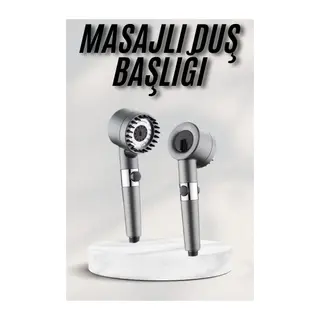 Masaj Etkili Turbolu Çok Fonksiyonlu Filtreli Duş Başlığı Yeni Nesil