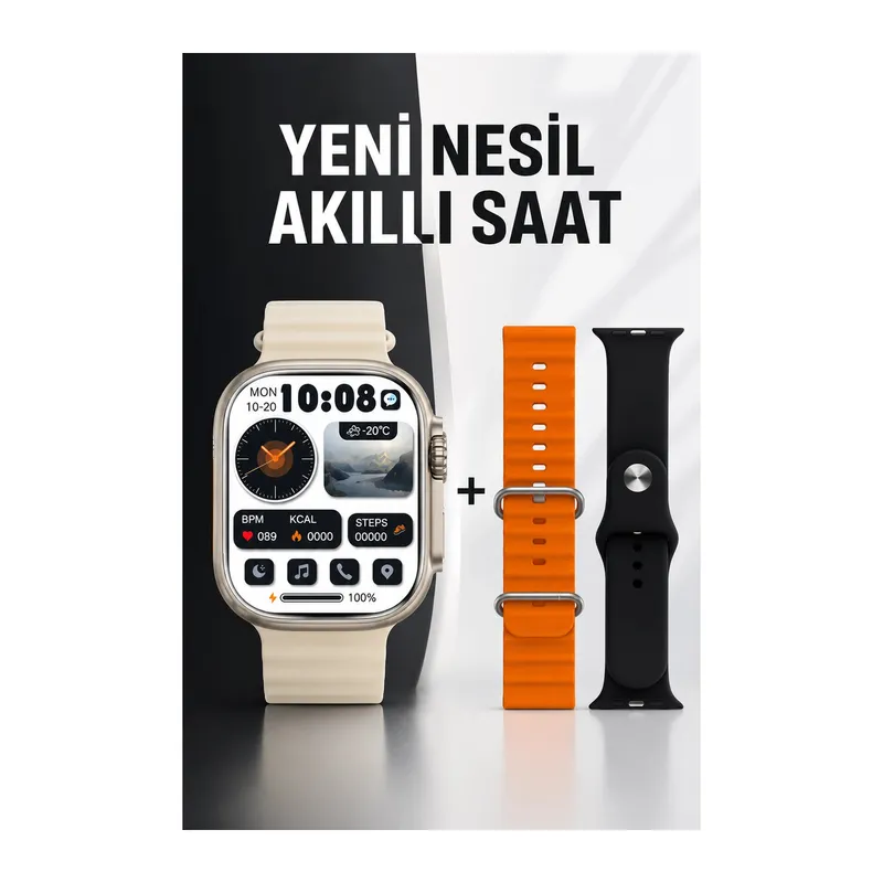 Yeni Nesil Arama Cevaplayan Uyku ve Sağlık Takibi GPS Özelliği