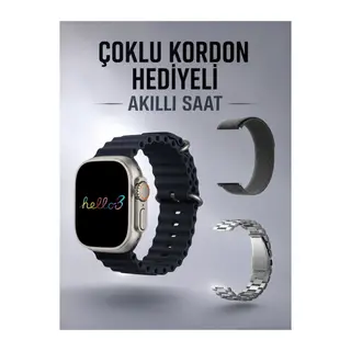 Akıllı Saat Yeni Nesil Bluetooth Bağlantılı Uyku Sağlık Takibi GPS Ve NFC Uyumlu