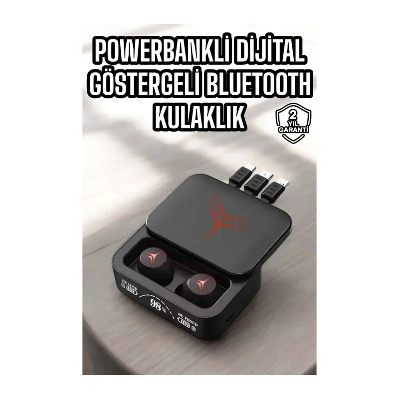 Ucuz ve Kaliteli Bluetooth Kulaklık TWS Çoklu Şarj Girişi Yüksek Ses Kaliteli