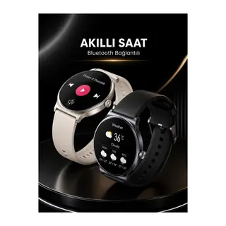 Akıllı Saat Sesli Görüşme Bluetooth Bağlantılı 3 Kordonlu