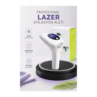 IPL Lazer Teknolojili Dijital Ekranlı Epilasyon Cihazı