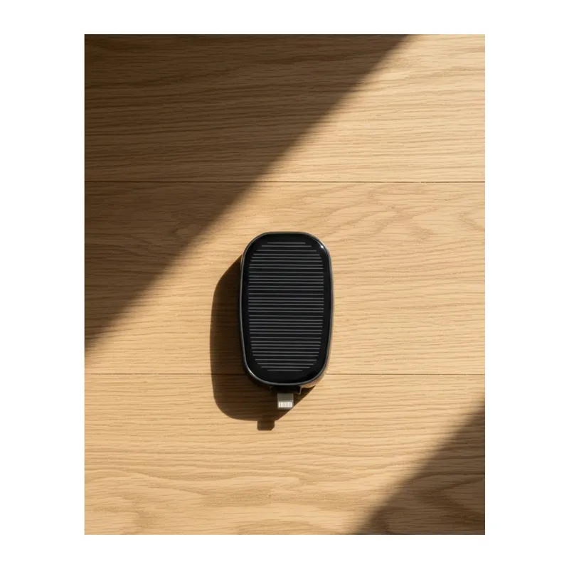 Güneş Enerjili Mini Powerbank 1200mAh Ultra İnce Taşınabilir