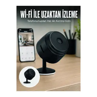 A9 Kablosuz Mini IP Kamera Wi-Fi Destekli Uzaktan İzleme Özellikli HD Güvenlik Kamerası