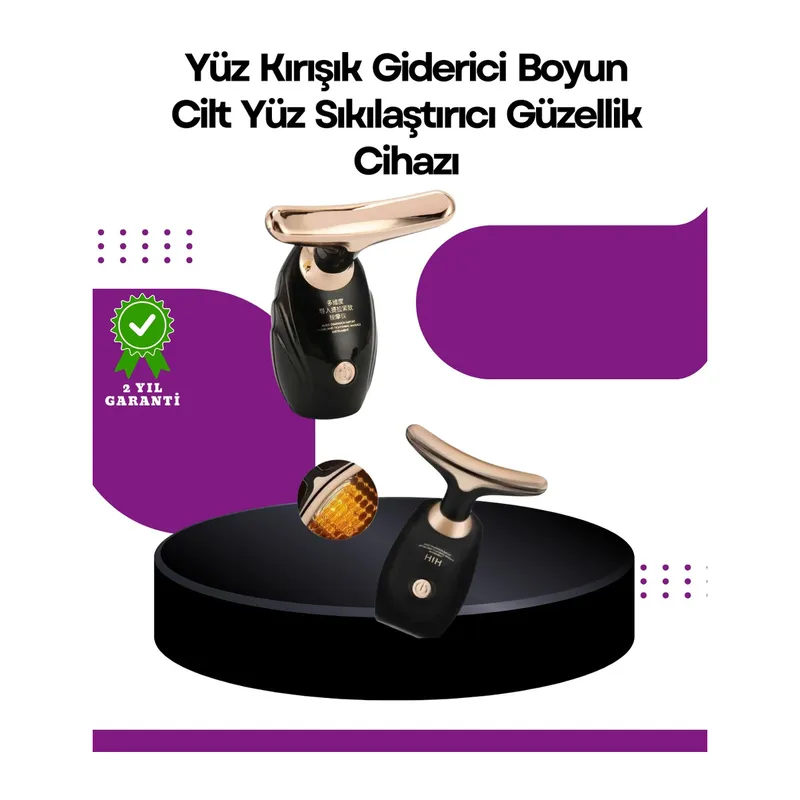 Yüz Masaj Aleti – Gözenek Sıkılaştırıcı & Cilt Yenileyici Etki