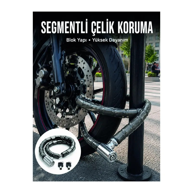 150 cm Uzunluk ve Silindir Kilit Sistemi ile Güvenli Kullanım