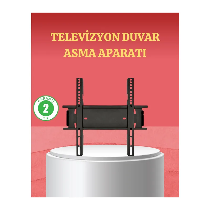 32-42 İnç TV Askı Aparatı Kolay Kurulum Düz ve Kompakt Tasarım
